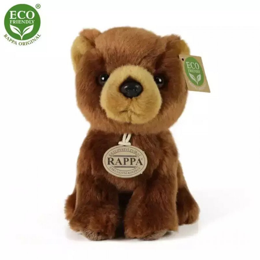 Rappa Λούτρινη Καφέ Καθιστή Αρκούδα 18 εκ. Eco-Friendly (221598) Rappa Λούτρινη Καφέ Καθιστή Αρκούδα 18 εκ. Eco-Friendly (221598)