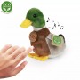 Rappa Λούτρινη Πρασινη Πάπια 17 εκ. Eco-Friendly (230156)