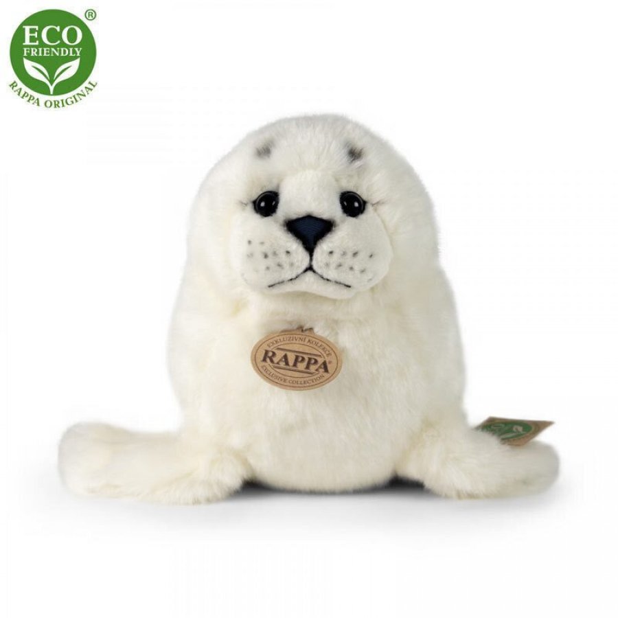 Rappa Λούτρινη Άσπρη Φώκια 30 εκ. Ξαπλωτή Eco-Friendly (602250) Rappa Λούτρινη Άσπρη Φώκια 30 εκ. Ξαπλωτή Eco-Friendly (602250)