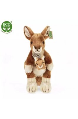 Rappa Λούτρινο Καγκουρό Με Μωρό 27 εκ. Eco-Friendly (960534) Rappa Λούτρινο Καγκουρό Με Μωρό 27 εκ. Eco-Friendly (960534)