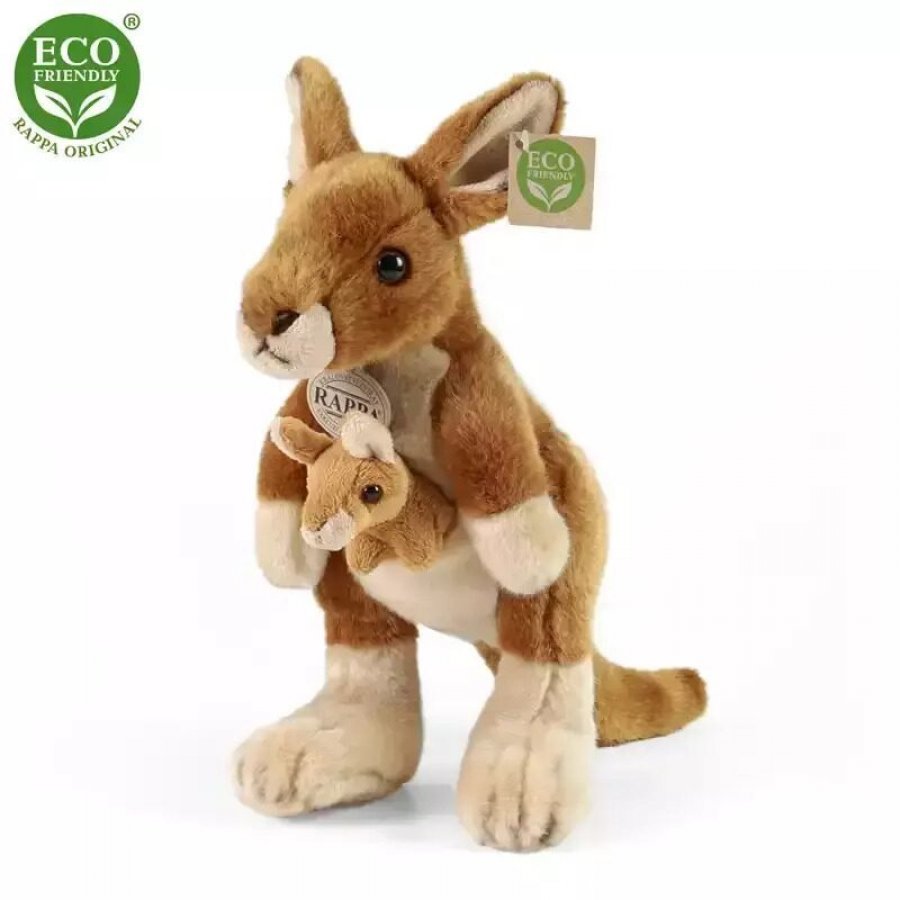 Rappa Λούτρινο Καγκουρό Με Μωρό 27 εκ. Eco-Friendly (960534) Rappa Λούτρινο Καγκουρό Με Μωρό 27 εκ. Eco-Friendly (960534)