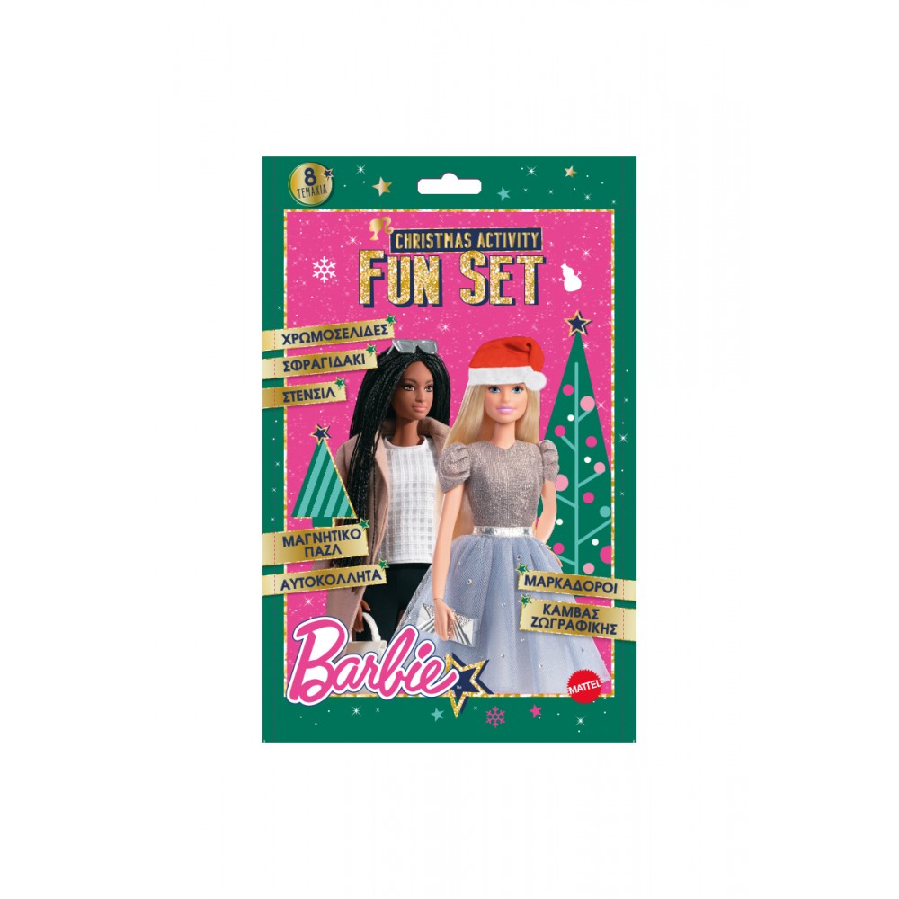 Barbie Christmas Activity Fun Set Barbie Christmas Activity Fun Set