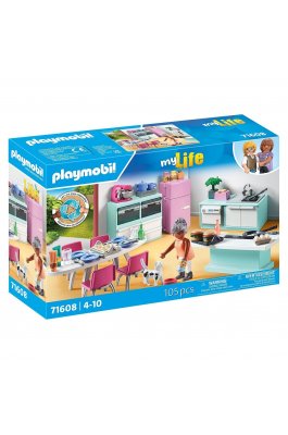 Playmobil My Life Μοντέρνα Κουζίνα Με Τραπεζαρία (71608) Playmobil My Life Μοντέρνα Κουζίνα Με Τραπεζαρία (71608)