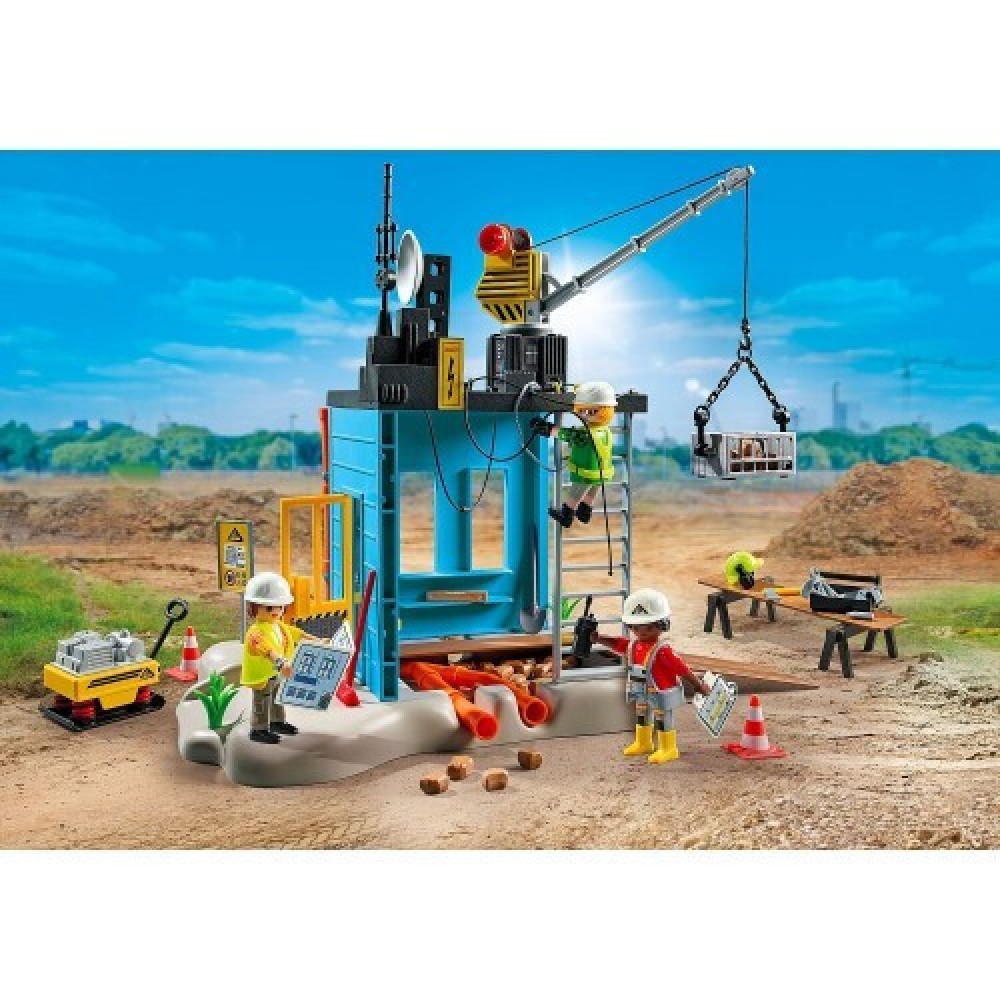 Playmobil Action Heroes Εργοτάξιο (71650) Playmobil Action Heroes Εργοτάξιο (71650)
