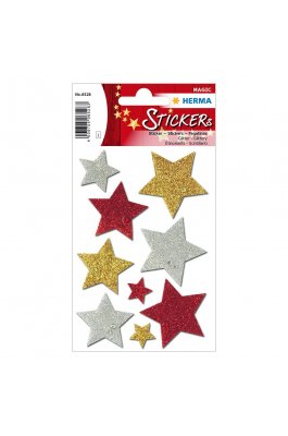 Herma Αυτοκόλλητα Magic Χριστουγέννων Glitter Αστεράκια (6528) Herma Αυτοκόλλητα Magic Χριστουγέννων Glitter Αστεράκια (6528)