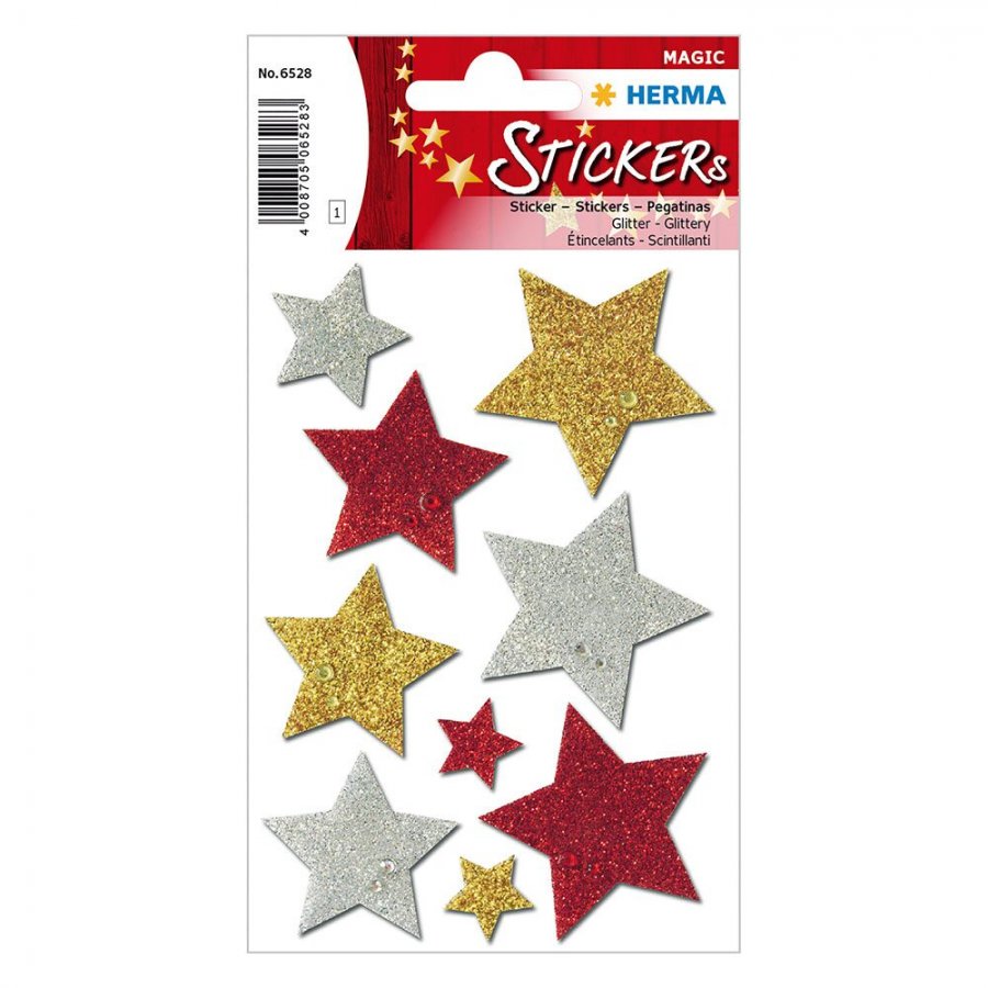 Herma Αυτοκόλλητα Magic Χριστουγέννων Glitter Αστεράκια (6528) Herma Αυτοκόλλητα Magic Χριστουγέννων Glitter Αστεράκια (6528)