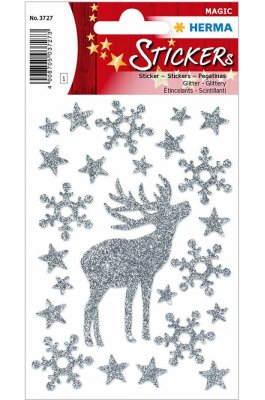 Herma Αυτοκόλλητα Magic Χριστουγέννων Glitter Ελαφάκι με Αστέρια (3727) Herma Αυτοκόλλητα Magic Χριστουγέννων Glitter Ελαφάκι με Αστέρια (3727)