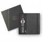 Parker I.M. Monochrome Titanium Στυλό με Σημειωματάριο σε Χάρτινη Κασετίνα Parker I.M. Monochrome Titanium Στυλό με Σημειωματάριο σε Χάρτινη Κασετίνα