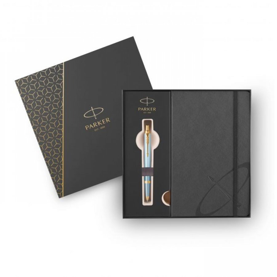 Parker IM Rituals Turquoise Green Στυλό με Σημειωματάριο σε Χάρτινη Κασετίνα Parker IM Rituals Turquoise Green Στυλό με Σημειωματάριο σε Χάρτινη Κασετίνα
