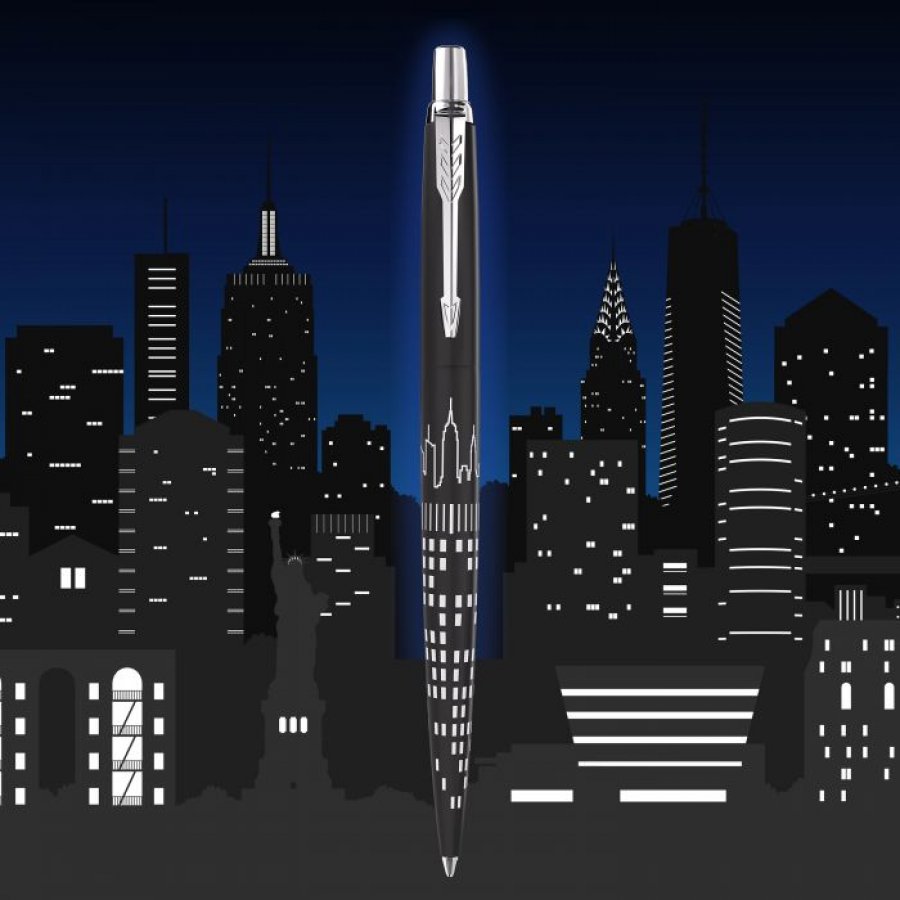 Parker Jotter Special Edition New York Black Στυλό σε Χάρτινη Κασετίνα Parker Jotter Special Edition New York Black Στυλό σε Χάρτινη Κασετίνα