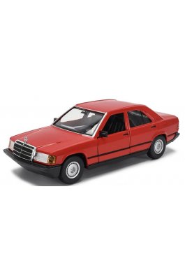 Bburago 1987 Mercedes - Benz 190E Κόκκινο 1/24 (21103) Bburago 1987 Mercedes - Benz 190E Κόκκινο 1/24 (21103)