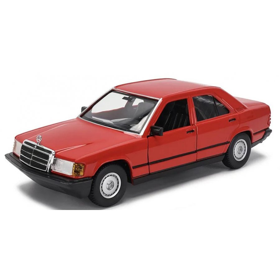 Bburago 1987 Mercedes - Benz 190E Κόκκινο 1/24 (21103) Bburago 1987 Mercedes - Benz 190E Κόκκινο 1/24 (21103)