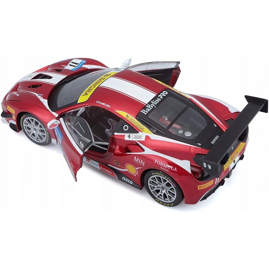 Bburago Ferrari 488 Challenge Κόκκινο 1/24 (1826308) Bburago Ferrari 488 Challenge Κόκκινο 1/24 (1826308)