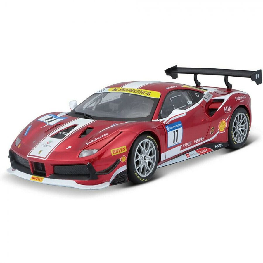 Bburago Ferrari 488 Challenge Κόκκινο 1/24 (1826308) Bburago Ferrari 488 Challenge Κόκκινο 1/24 (1826308)
