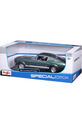 Maisto Special Edition Ford Mustang 1967 GTA Fastback Πράσινο 1/18 (31166)
