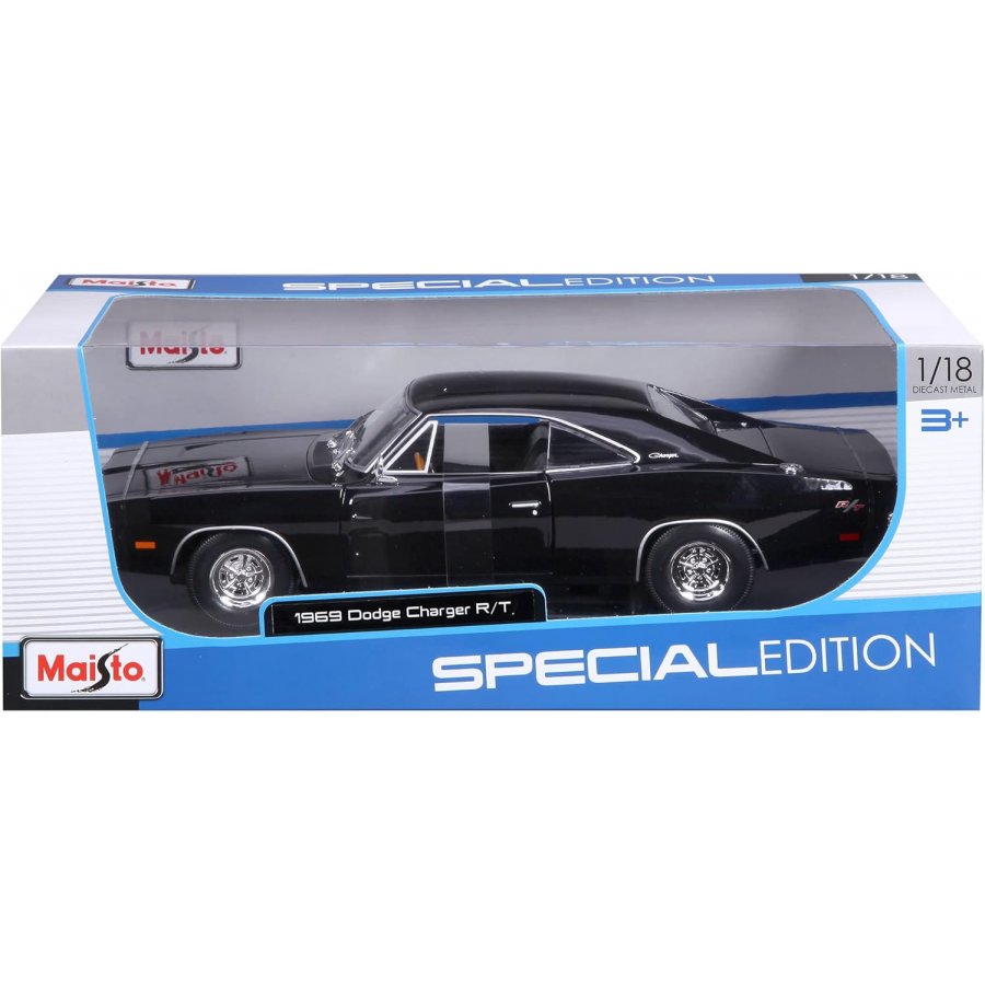 Maisto Special Edition Dodge Charger R/T 1969 Μαύρο 1/18 (31387) Maisto Special Edition Dodge Charger R/T 1969 Μαύρο 1/18 (31387)