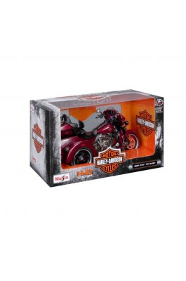 Maisto Μοτοσυκλέτα Harley Davidson CVO TRI Glide 2021 Μπορντώ 1/12 (32337)