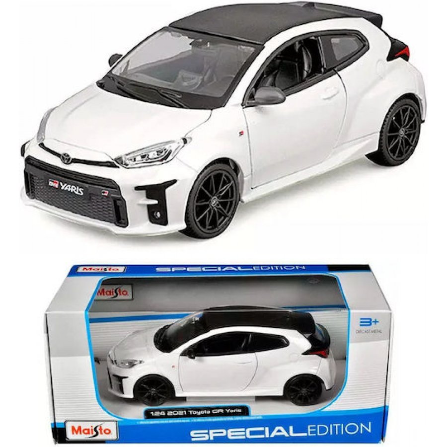 Maisto Special Edition Toyota GR Yaris 2021 Λευκό 1/24 (32909) Maisto Special Edition Toyota GR Yaris 2021 Λευκό 1/24 (32909)