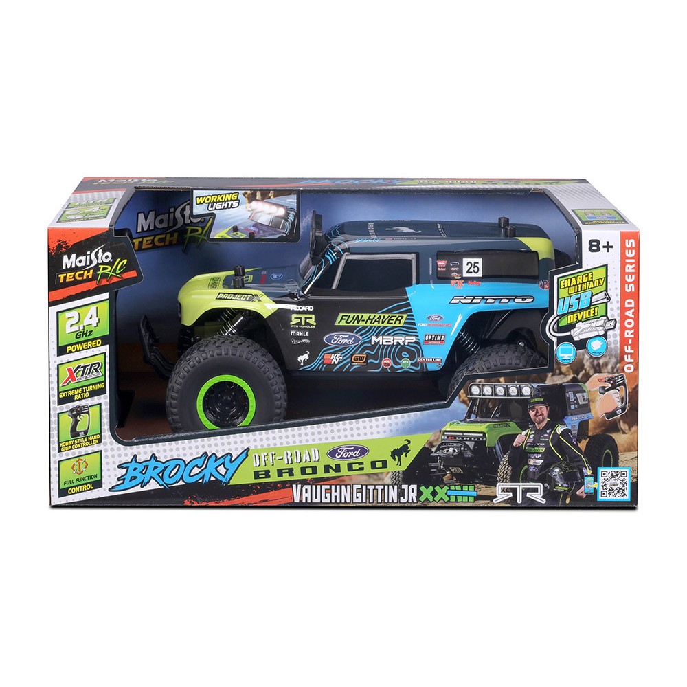 Maisto Brocky Ultra4 Ford Bronco Τηλεκατευθυνόμενο Παιχνίδι (81605) Maisto Brocky Ultra4 Ford Bronco Τηλεκατευθυνόμενο Παιχνίδι (81605)