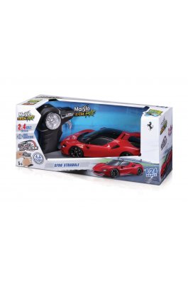Maisto Premium Ferrari SF90 Stradale Τηλεκατευθυνόμενο Παιχνίδι Κόκκινο 1/24  (82334)
