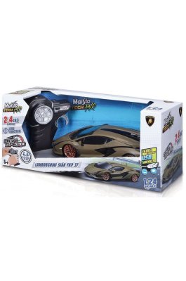 Maisto Premium Lamborghini Sian FKP 37 Τηλεκατευθυνόμενο Παιχνίδι Πράσινο 1/24  (82338)