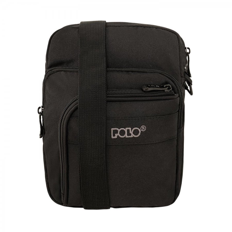 Polo Strike Large Ανδρική Τσάντα Ώμου / Χιαστί σε Μαύρο (9070082002) Polo Strike Large Ανδρική Τσάντα Ώμου / Χιαστί σε Μαύρο (9070082002)