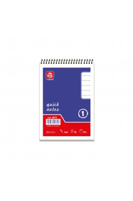 Typotrust Νο1 Μπλοκ Σημειώσεων Σπιράλ 50 Φύλλων Ριγέ 8,2x12cm (4615) Typotrust Νο1 Μπλοκ Σημειώσεων Σπιράλ 50 Φύλλων Ριγέ 8,2x12cm (4615)