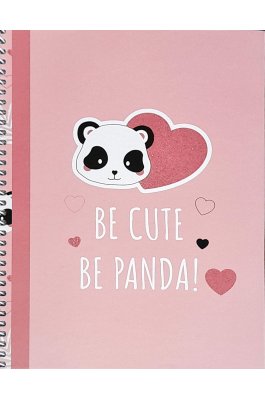 B'Log Panda Τετράδιο Σπιράλ 17x25 1 Θέμα 80 Φύλλων (117134) B'Log Panda Τετράδιο Σπιράλ 17x25 1 Θέμα 80 Φύλλων (117134)