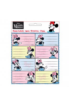 Gim Ετικέτες Τετραδίων Minnie 16τμχ (77314446) Gim Ετικέτες Τετραδίων Minnie 16τμχ (77314446)
