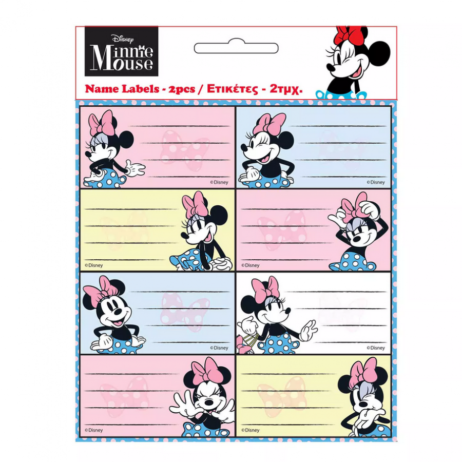Gim Ετικέτες Τετραδίων Minnie 16τμχ (77314446) Gim Ετικέτες Τετραδίων Minnie 16τμχ (77314446)