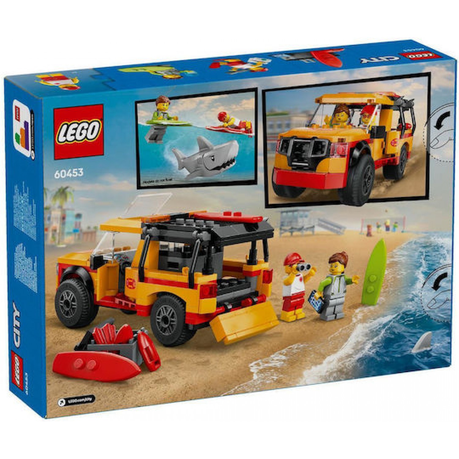 Lego City Lifeguard Beach Rescue Truck (60453)
