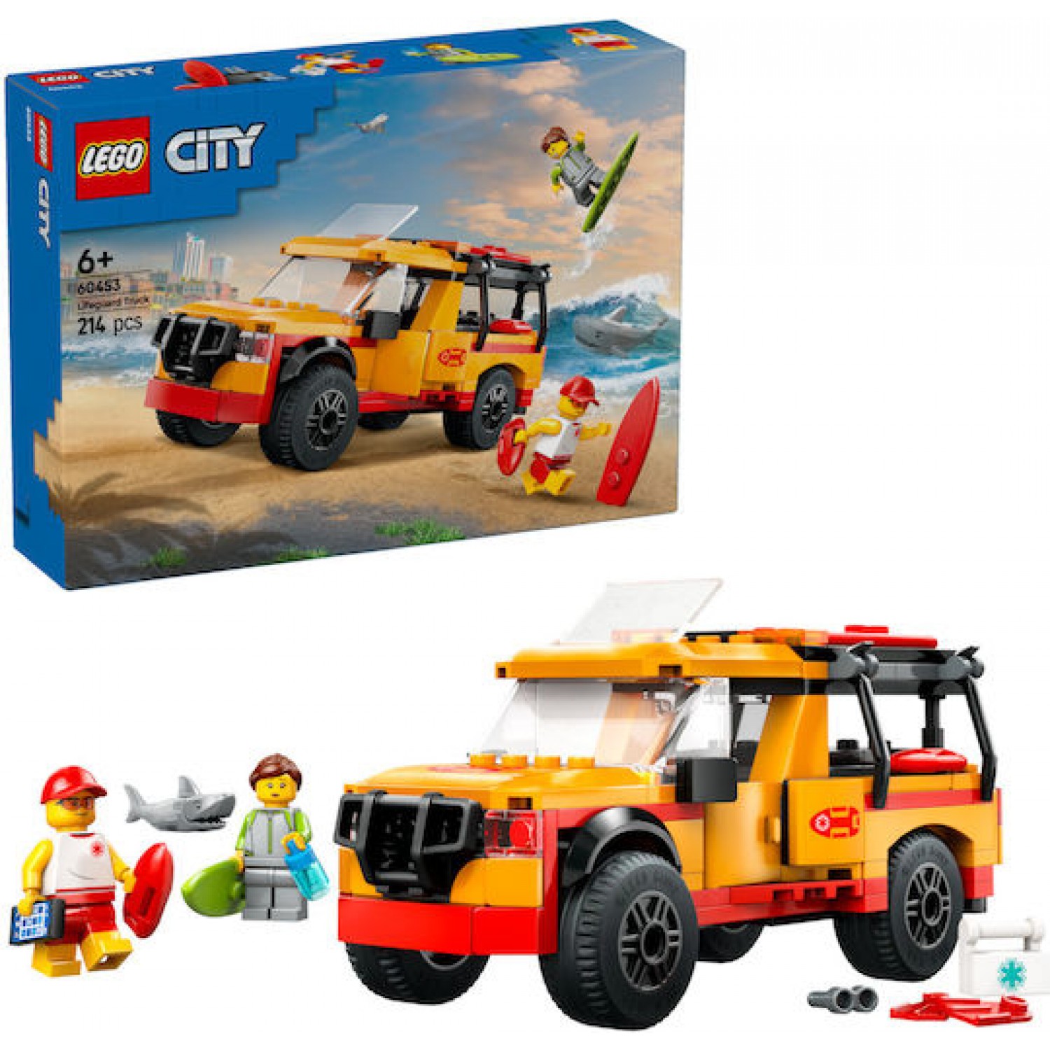 Lego City Lifeguard Beach Rescue Truck (60453)