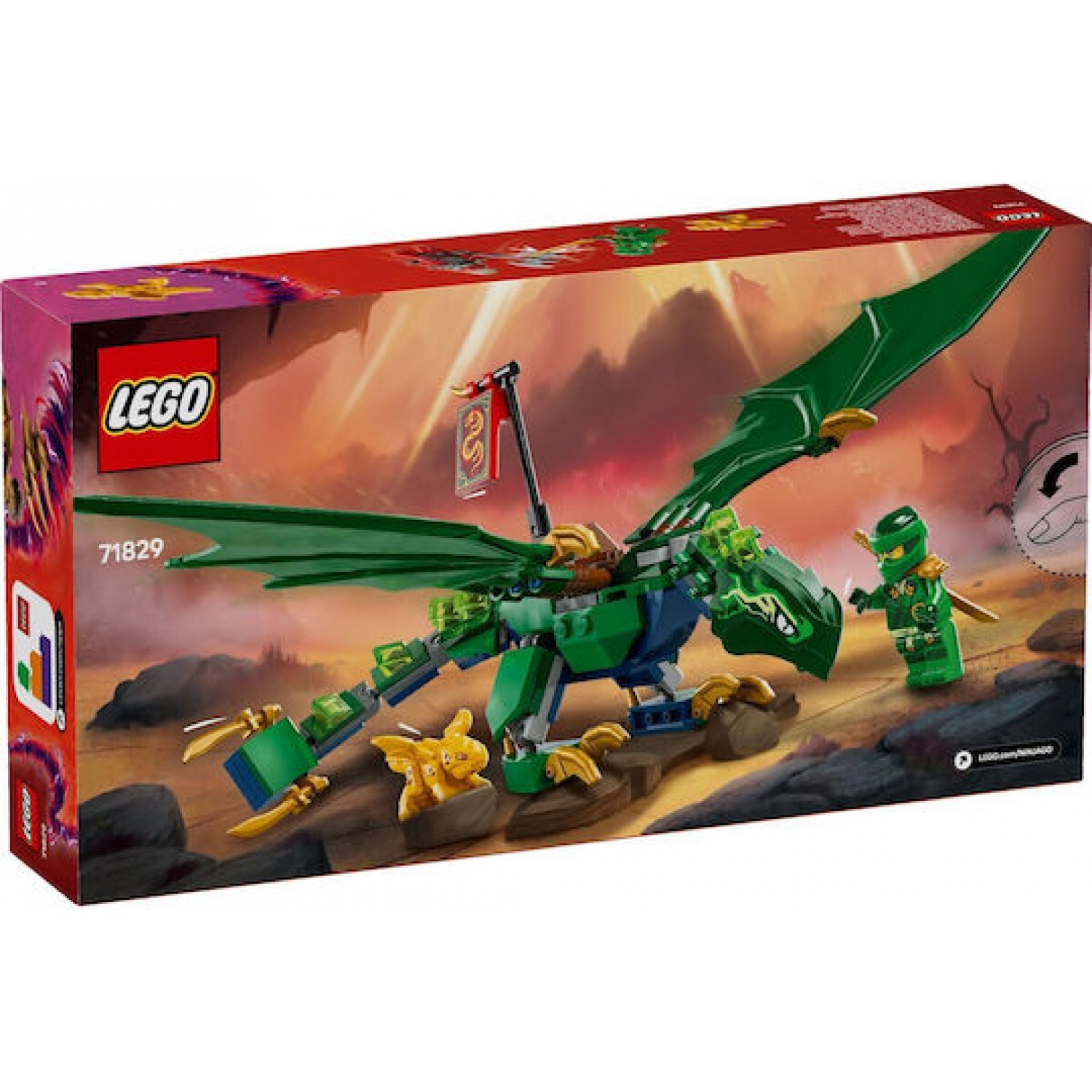 Lego Ninjago Lloyd's Green Forest Dragon (71829)