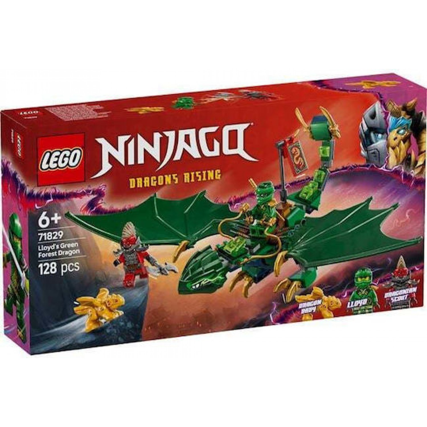 Lego Ninjago Lloyd's Green Forest Dragon (71829)