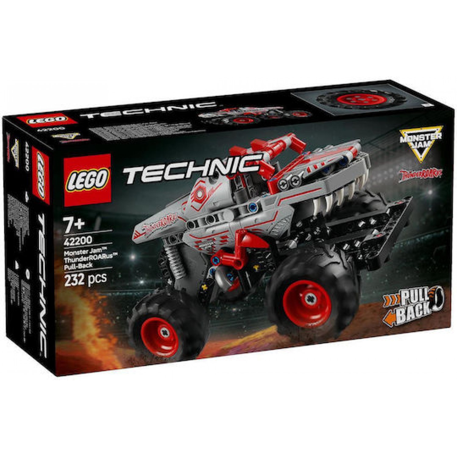 Lego Technic Monster Jam Thunderroarus Pull-Back (42200) Lego Technic Monster Jam Thunderroarus Pull-Back (42200)
