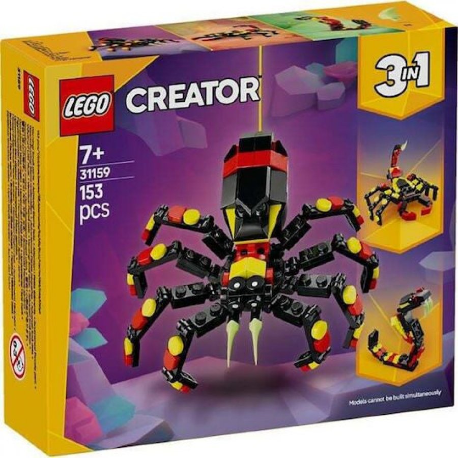 Lego Creator 3 in1 Wild Animals: Surprising Spider (31159) Lego Creator 3 in1 Wild Animals: Surprising Spider (31159)