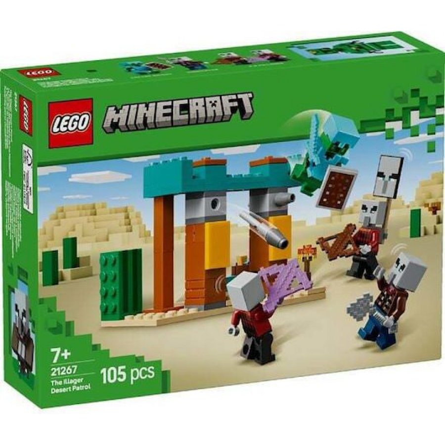 Lego Minecraft The Illager Desert Patrol (21267) Lego Minecraft The Illager Desert Patrol (21267)