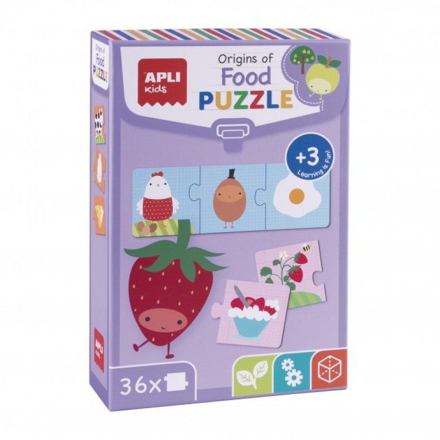 Apli Παιδικό Puzzle Origin of Food 36 Τεμάχια (14360) Apli Παιδικό Puzzle Origin of Food 36 Τεμάχια (14360)