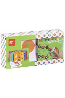 Apli Kids Το πρώτο μου βιβλίο με ετικέτες - Αρίθμηση (17520)
