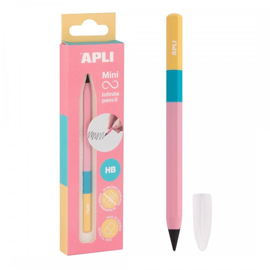 Apli Mini Infinite Pencil HB Tricolor (19962) Apli Mini Infinite Pencil HB Tricolor (19962)