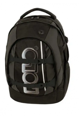 Polo Σακίδιο Cryptic Σχολική Τσάντα Πλάτης 23lt. σε Μαύρο (9010012001)