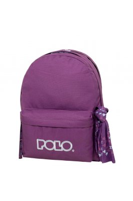 Polo Σακίδιο Original Double Scarf Σχολική Τσάντα Πλάτης 27lt. σε Λεβάντα (9012354657) Polo Σακίδιο Original Double Scarf Σχολική Τσάντα Πλάτης 27lt. σε Λεβάντα (9012354657)