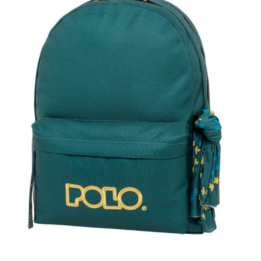 Polo Σακίδιο Original Double Scarf Σχολική Τσάντα Πλάτης 27lt. σε Πετρόλ (901235876) Polo Σακίδιο Original Double Scarf Σχολική Τσάντα Πλάτης 27lt. σε Πετρόλ (901235876)