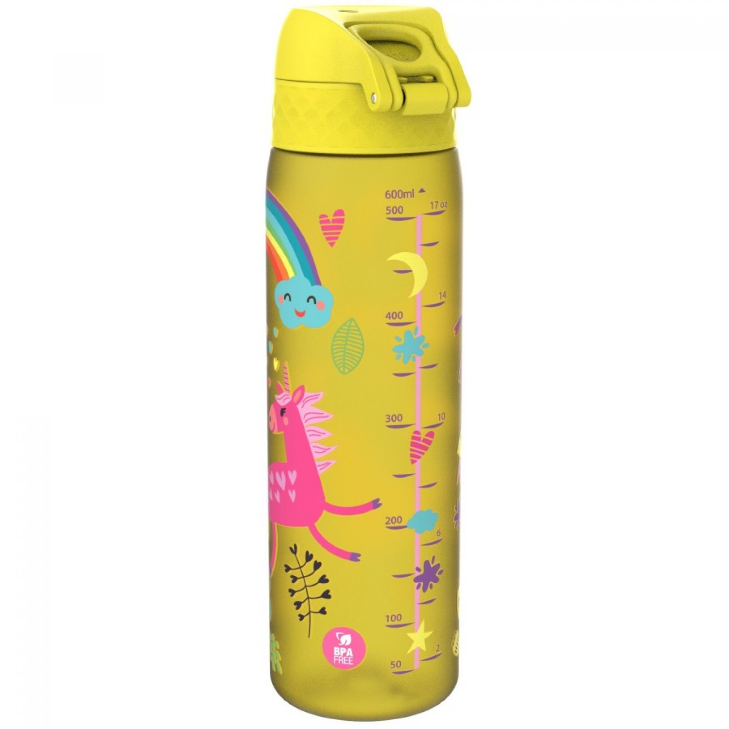 Ion8 Πλαστικό Παγούρι 500ml Μονόκεροι