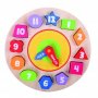 Tooky Toys Ξύλινο Παιδικό Puzzle Σφηνώματα Ρολόι (TKA414-B) Tooky Toys Ξύλινο Παιδικό Puzzle Σφηνώματα Ρολόι (TKA414-B)