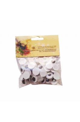 Ματάκια Χειροτεχνίας 12mm Στρογγυλά 50τμχ ( EG14403) Ματάκια Χειροτεχνίας 12mm Στρογγυλά 50τμχ ( EG14403)