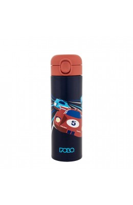 Polo Θερμός Stainless Steel Junior με Καλαμάκι 0,50lt (9490058347)