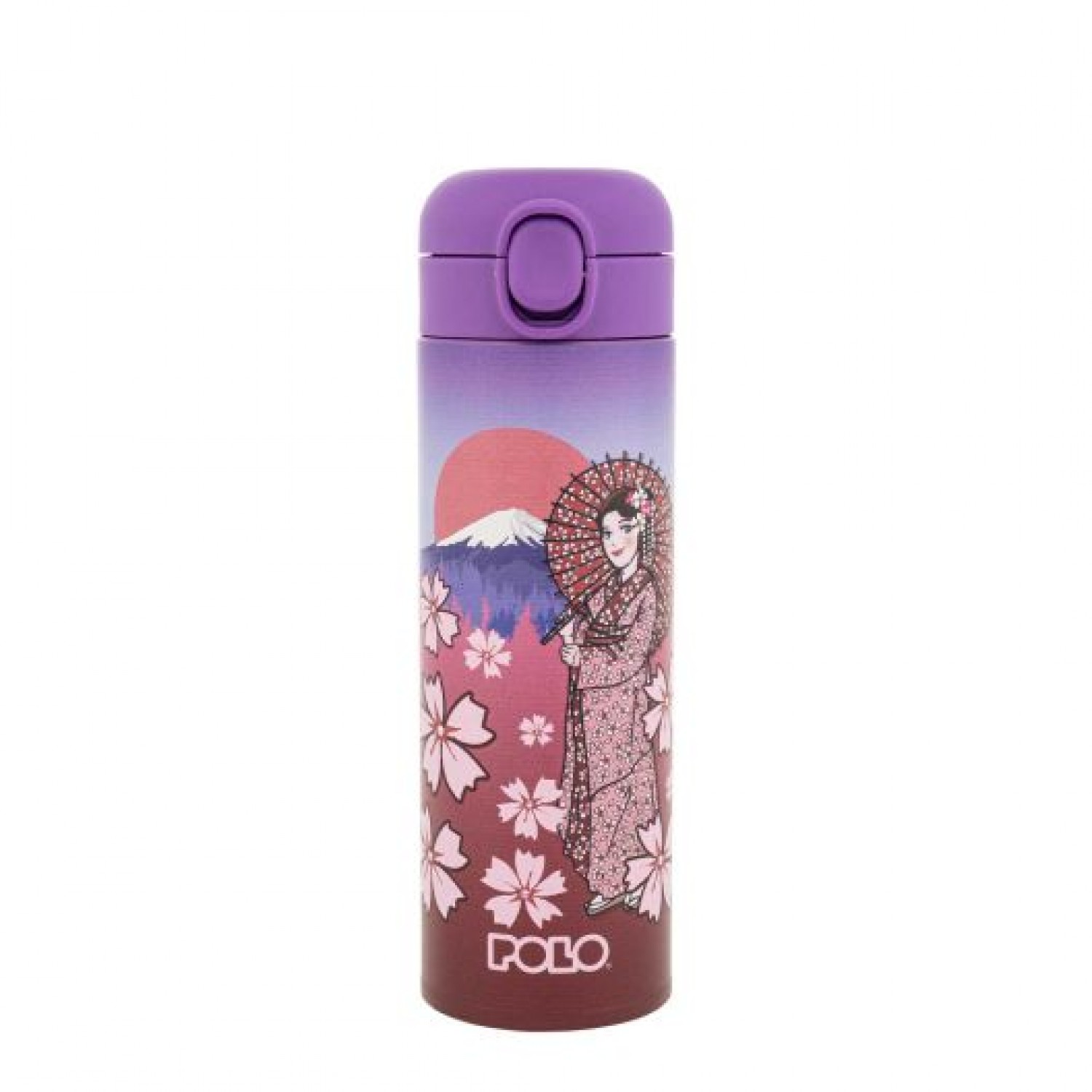 Polo Θερμός Stainless Steel Junior με Καλαμάκι 0,50lt (9490058382)
