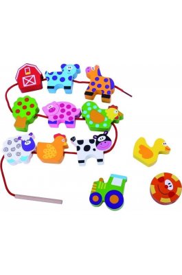 Tooky Toys Συρόμενα Ζωάκια με Κορδόνι από Ξύλο (TKB510) Tooky Toys Συρόμενα Ζωάκια με Κορδόνι από Ξύλο (TKB510)