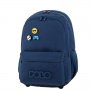 Polo Pins Σχολική Τσάντα Πλάτης σε Μπλε (901059520) Polo Pins Σχολική Τσάντα Πλάτης σε Μπλε (901059520)